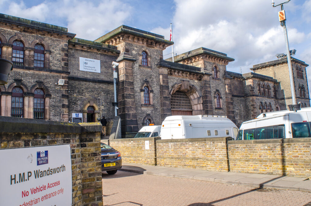 HMP Wandsworth Prison exterior HMP Wandsworth Prison exterior